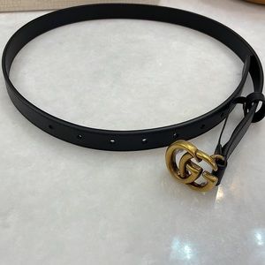 ✨✨✨Gucci Marmont thin leather belt✨✨✨